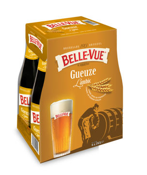 BELLE VUE GUEUZE 6X25CL Afbeeldingen van BELLE VUE GUEUZE 6X25CL