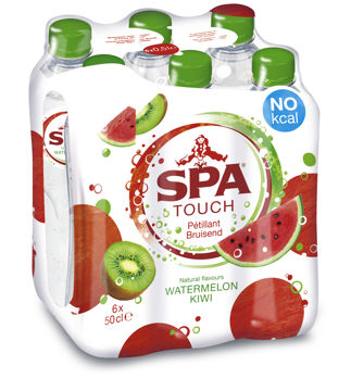 SPA TOUCH OF WATERMELON-KIWI 6X50CL PET Afbeeldingen van SPA TOUCH OF WATERMELON-KIWI 6X50CL PET