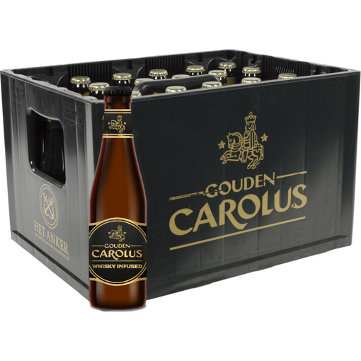 Afbeeldingen van GOUDEN CAROLUS WHISKY INFUSED 24X33CL