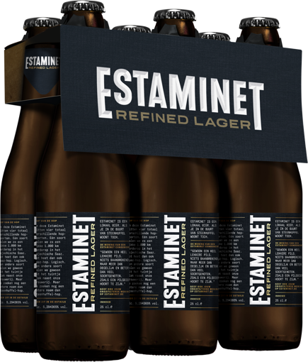 Picture of ESTAMINET REFINED LAGER 6X25CL