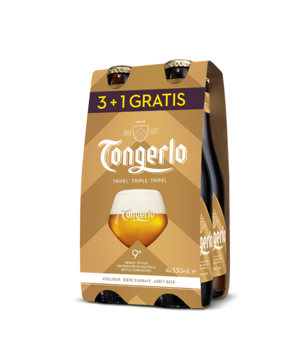 Afbeeldingen van TONGERLO TRIPEL 9° (3+1)X33CL