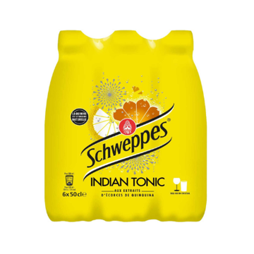 SCHWEPPES TONIC PET 6X50CL Afbeeldingen van SCHWEPPES TONIC PET 6X50CL