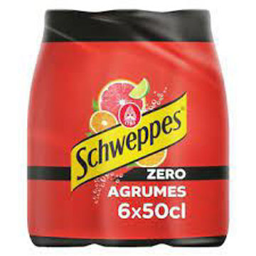 SCHWEPPES AGRUM ZERO 6X50CL Afbeeldingen van SCHWEPPES AGRUM ZERO PET 6X50CL