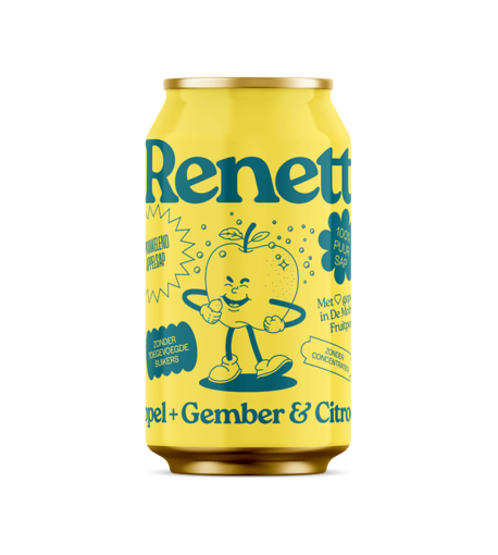 Afbeeldingen van RENETT 24X33CL CAN APPEL/CITROEN 24X33CL