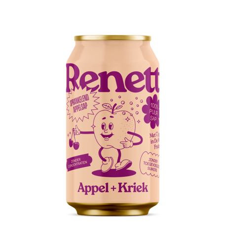 Afbeeldingen van RENETT 24X33CL CAN APPEL/KRIEK