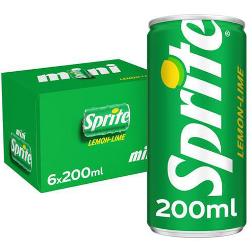 Afbeeldingen van SPRITE MINI CANS 4X6X20CL