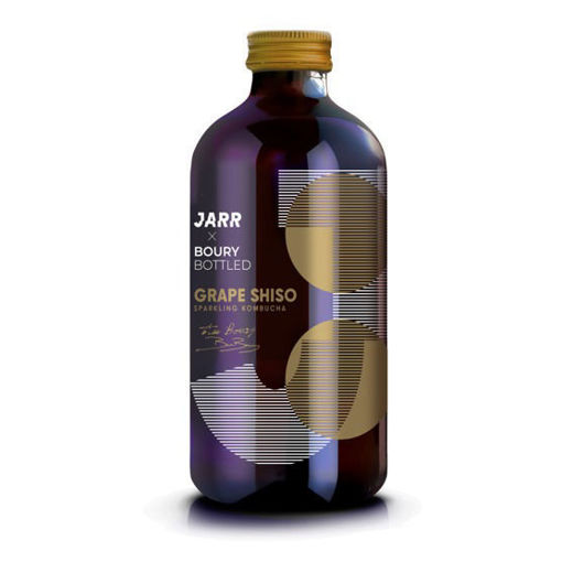 Afbeeldingen van JARR KOMBUCHA GRAPE SHISO 12X33CL